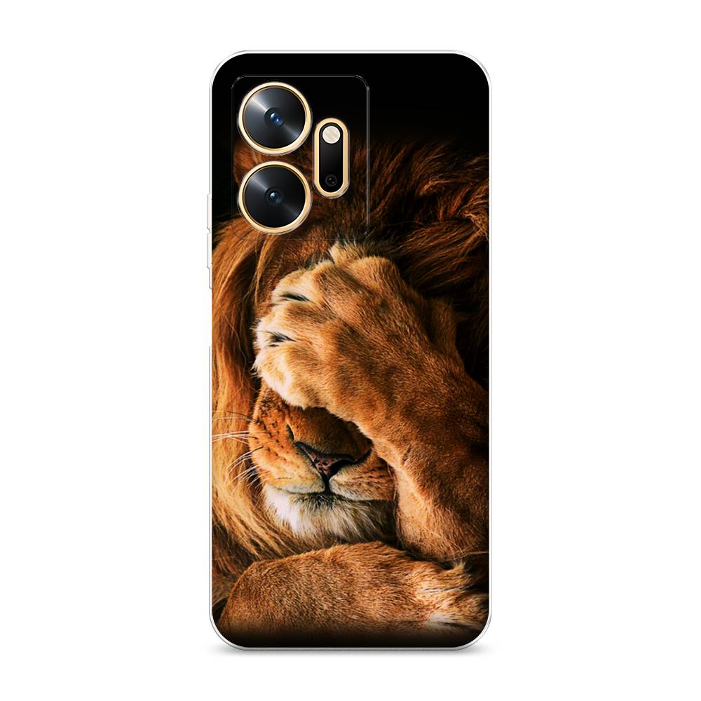 Чехол Awog  на Infinix Zero 20 / Инфиникс Зеро 20 Львиный стыд