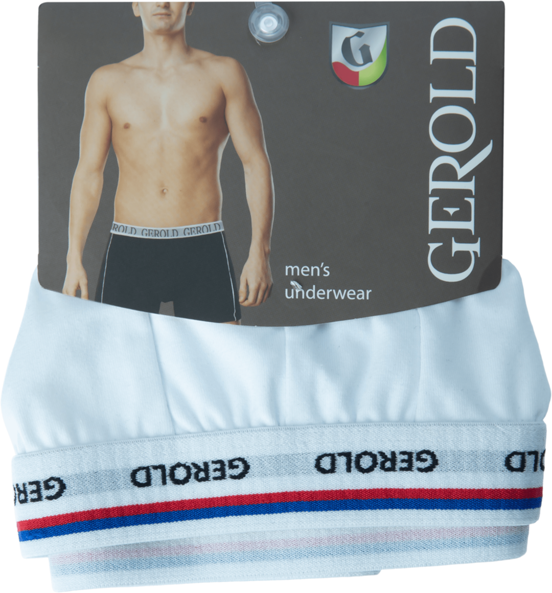 

Трусы мужские Gerold белые 2XL, Белый