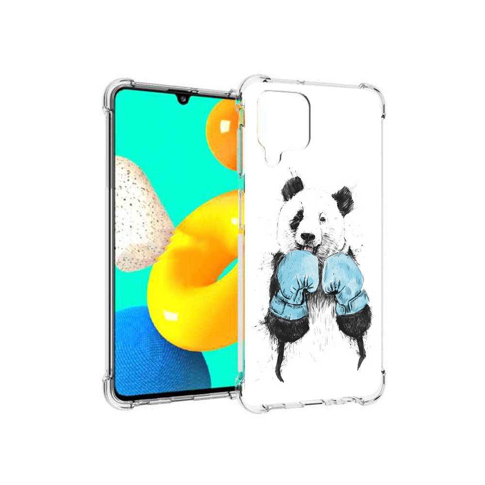 

Чехол MyPads Tocco для Samsung Galaxy M32 панда боксер (PT161818.523.531), Прозрачный, Tocco