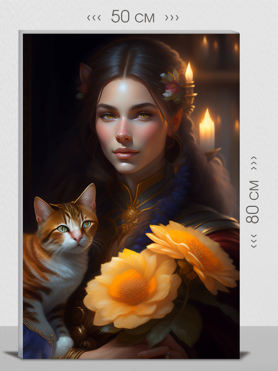 

Картина FIRST CLASS IMAGES на холсте, интерьерная, 50*80 на стену, 102223