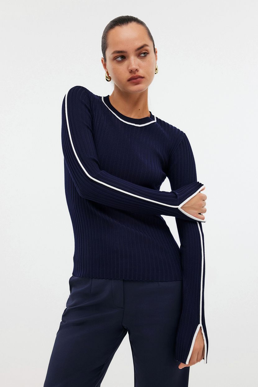 

Джемпер женский Baon B1324502 голубой L, B1324502