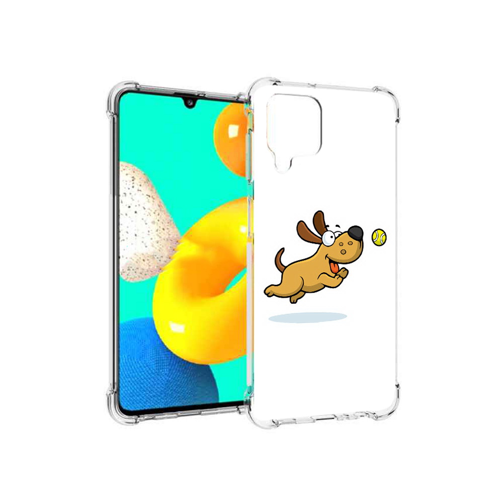 

Чехол MyPads Tocco для Samsung Galaxy M32 пёсик (PT161818.523.563), Прозрачный, Tocco