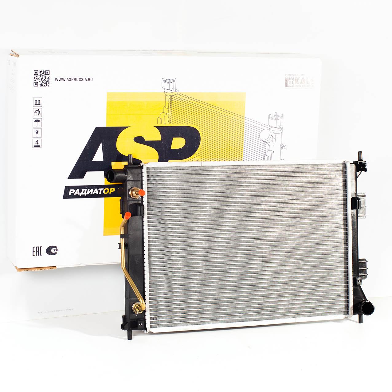 ASP Радиатор охлаждения Kia Ceed 12-,Elantra11-,KiaCerato