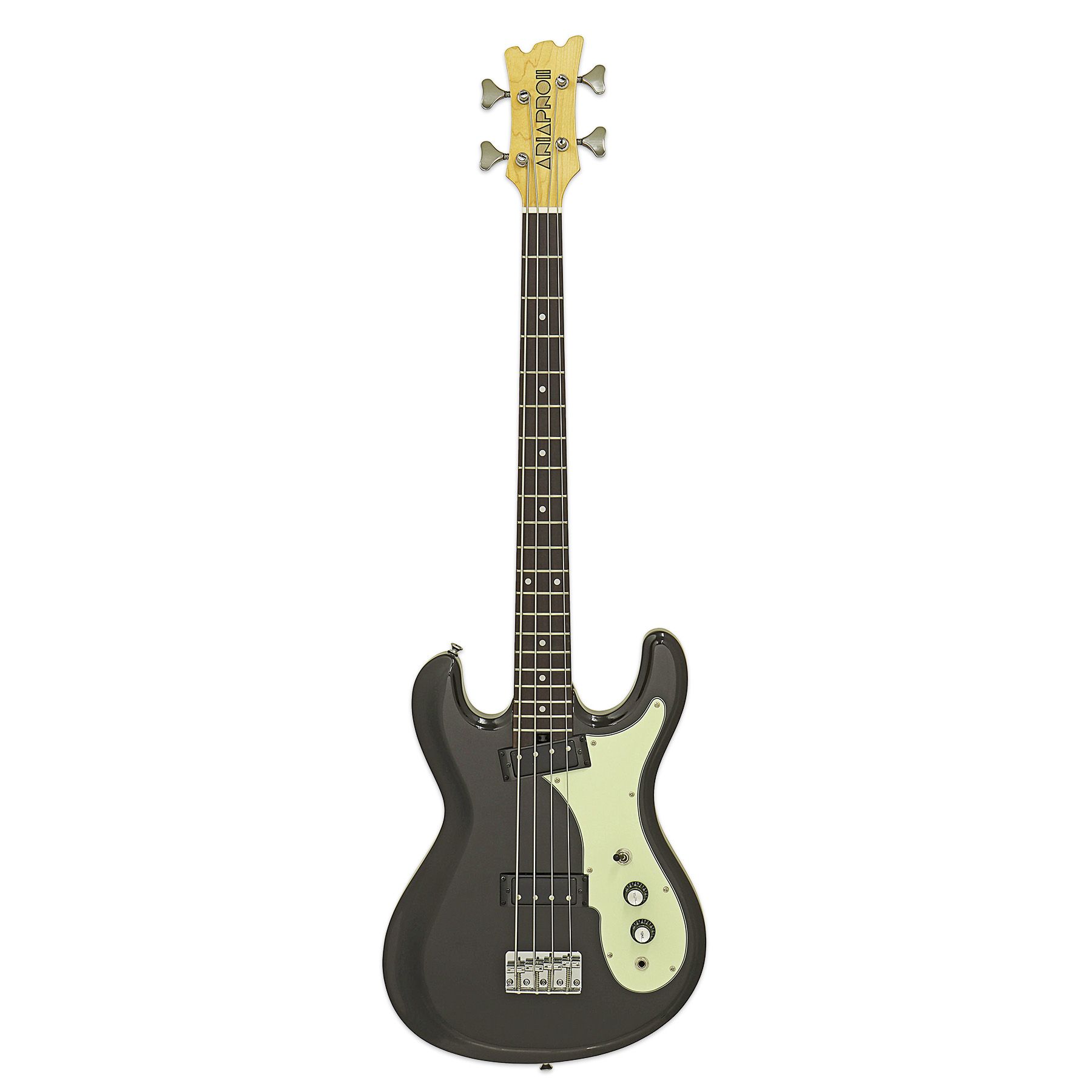 Бас-гитара Aria Pro II DMB-206 BK, 20 ладов, корпус Липа, гриф Клен