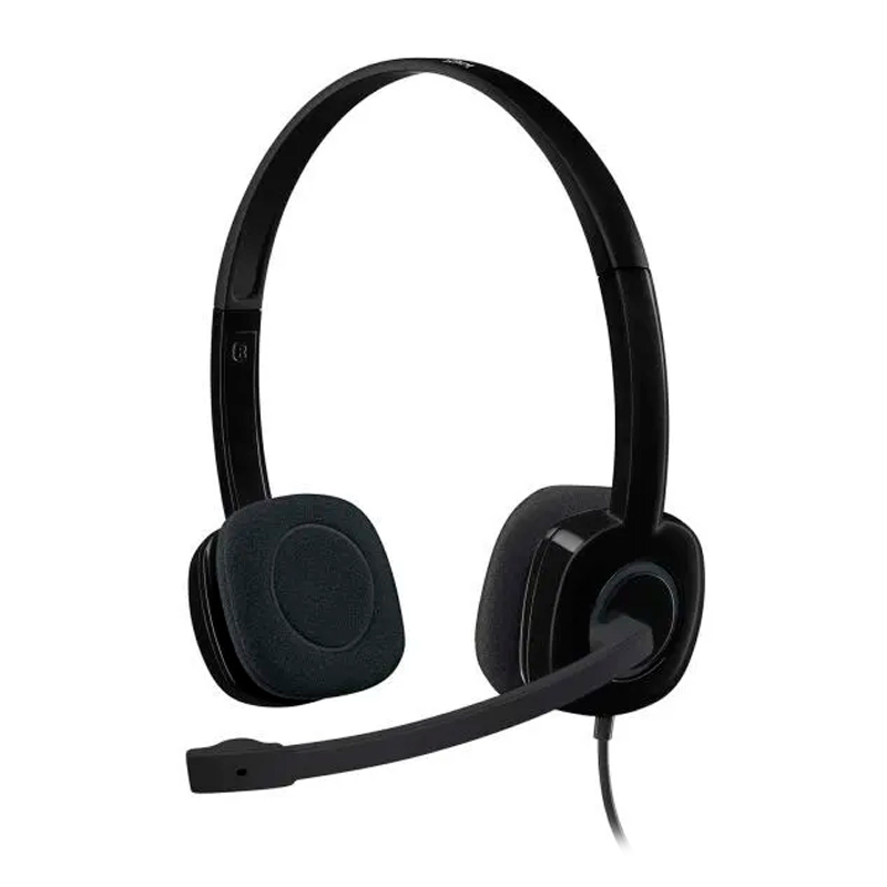 

Игровые наушники Logitech Stereo Headset H151 (981-000589), черный