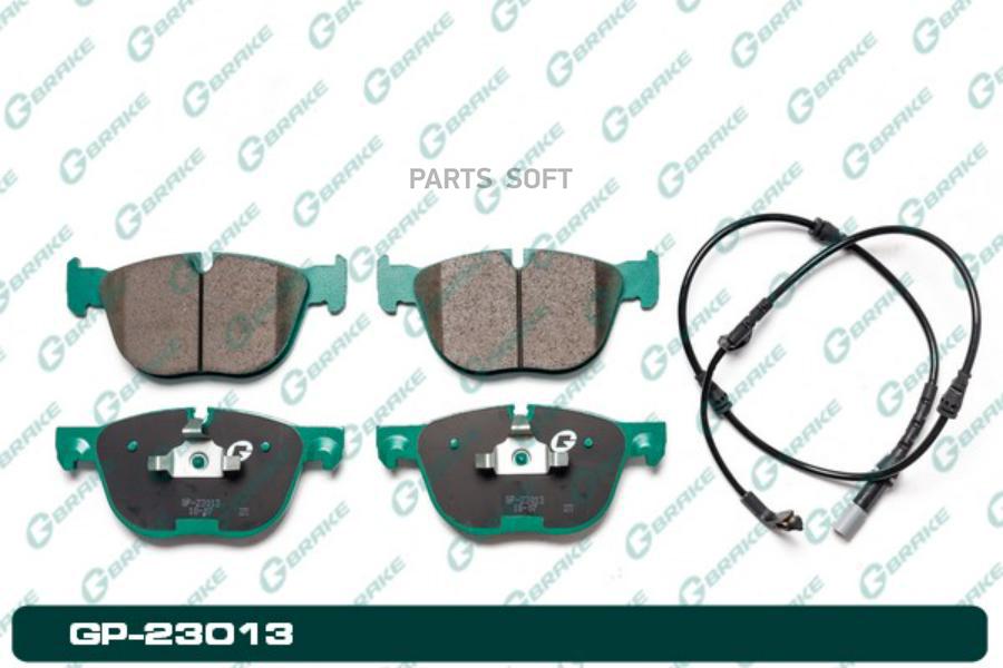 

Тормозные колодки GBRAKE дисковые GP23013