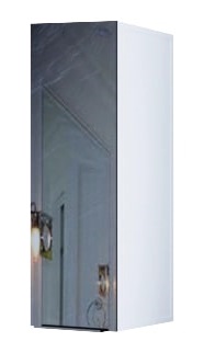 

Шкаф Marka One Glass Liriya 25П Black stone R