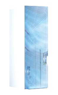 

Шкаф Marka One Glass Liriya 25П Blue marble L