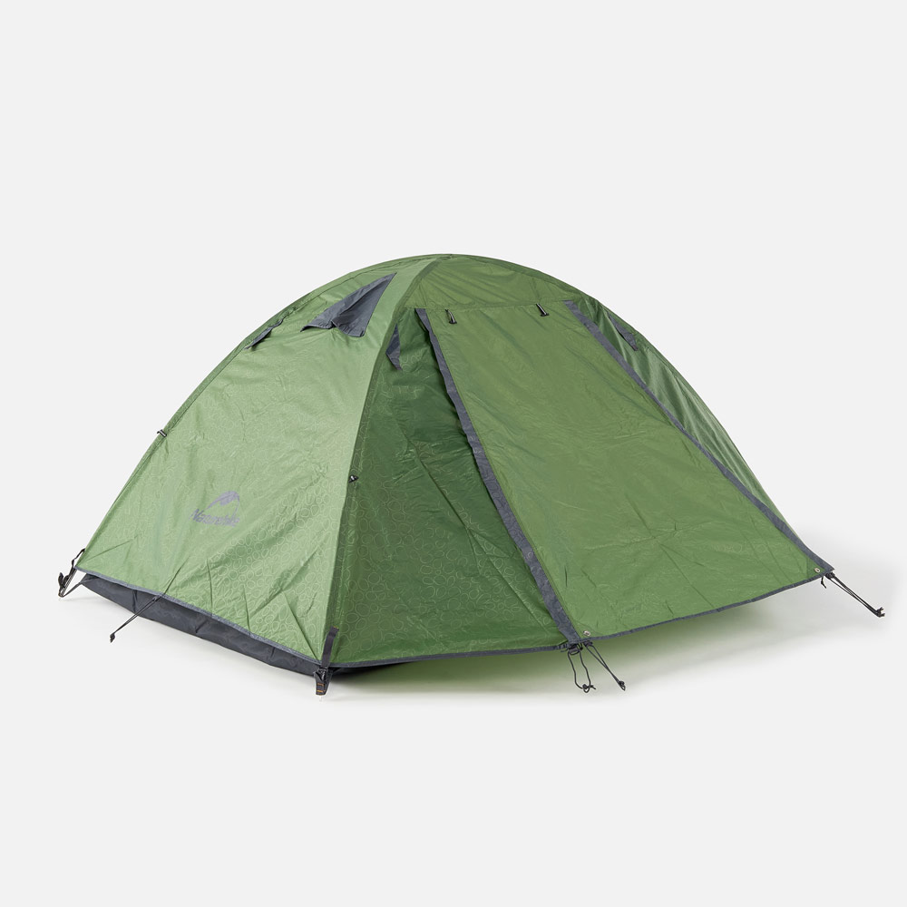Палатка Naturehike с алюминиевыми дугами, на 2 человека, NH18Z022-P, зелёный лес
