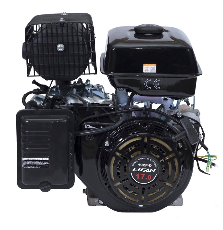 

Двигатель бензиновый Lifan 192FD D25, 18А, 192FD