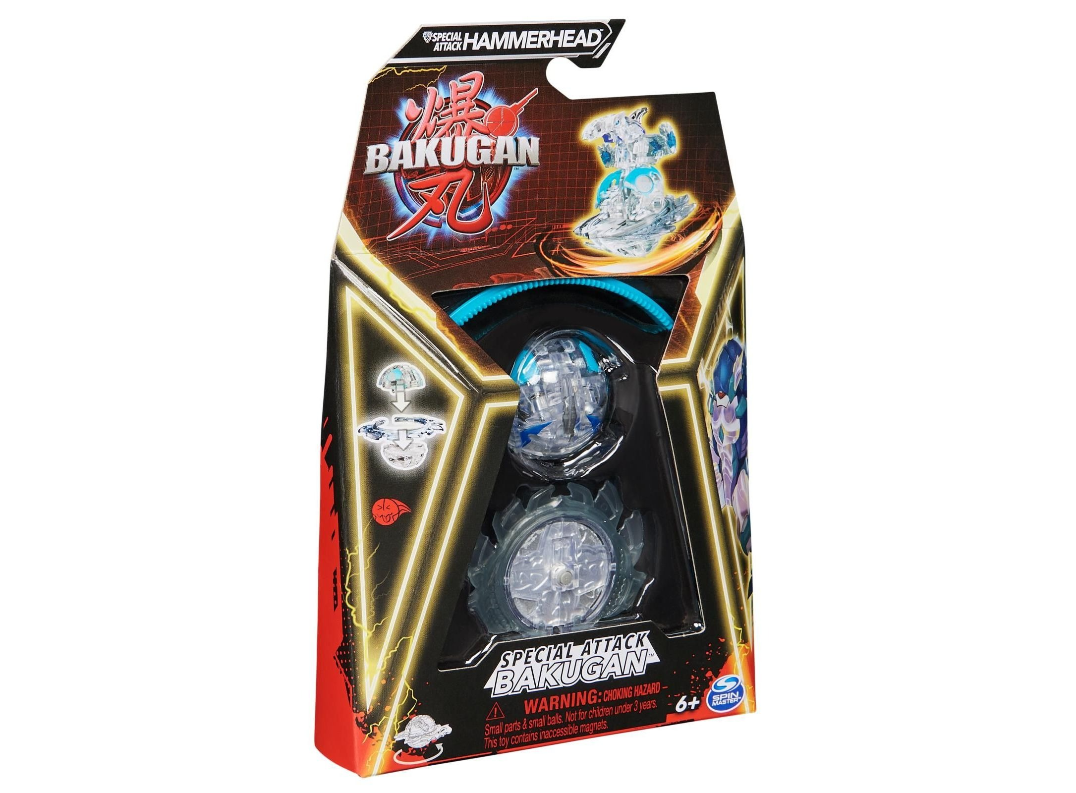 Фигурка Bakugan 2023 Special Attack Pack HAMMERHEAD 20141559