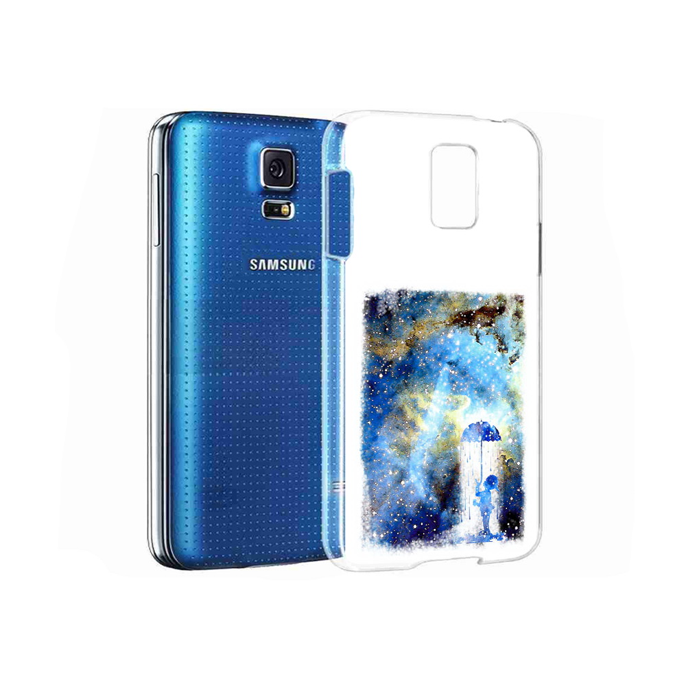 

Чехол MyPads Tocco для Samsung Galaxy S5 мальчик в небе (PT12196.512.455), Прозрачный, Tocco