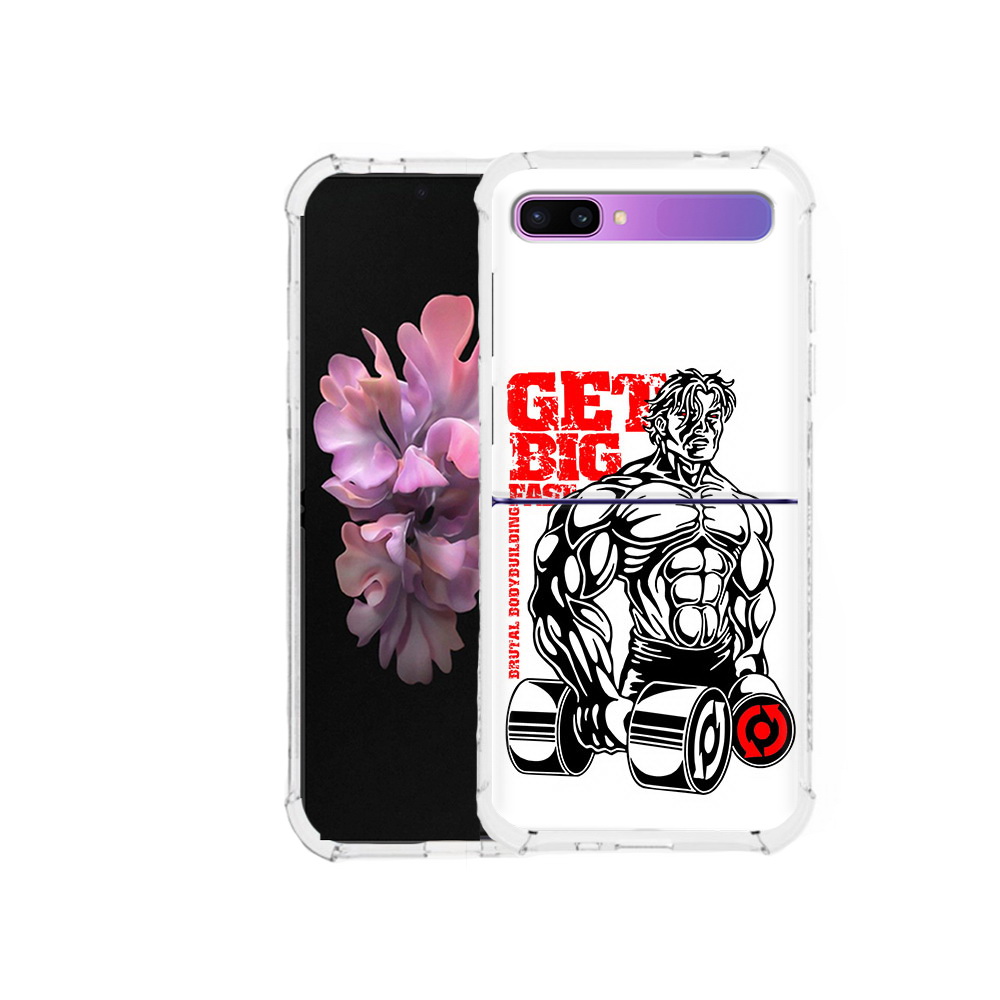 

Чехол MyPads Tocco для Samsung Galaxy Z Flip накаченное тело (PT226935.587.495), Прозрачный, Tocco