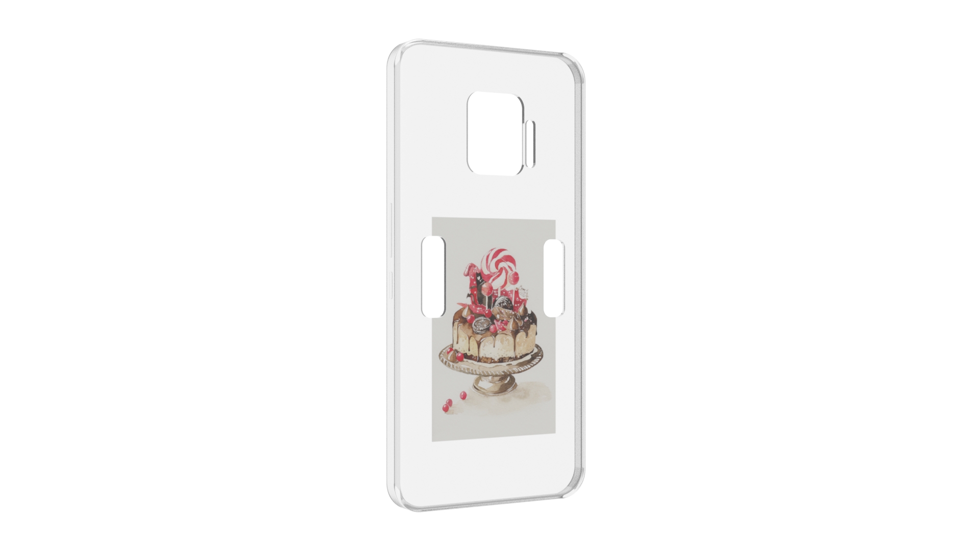 

Чехол MyPads вкусный торт для ZTE Nubia Red Magic 7 Pro, Прозрачный, Tocco