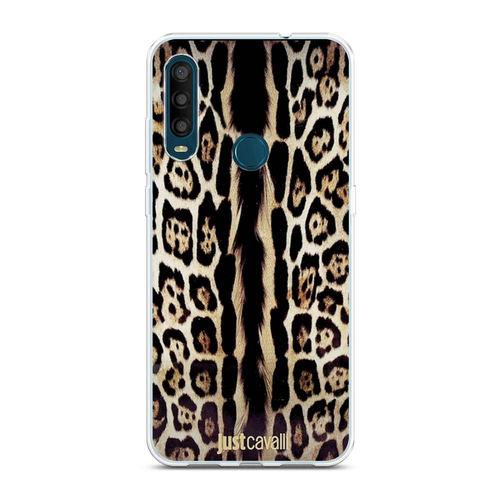 

Чехол на Alcatel 1SE 2020 "Леопард кавалли", Черный;коричневый, 171250-1