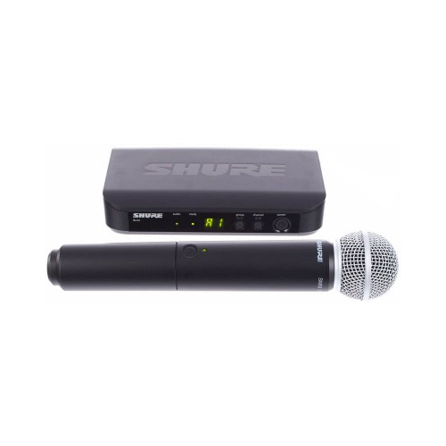 

Микрофон Shure BLX24/SM58 Black, BLX24/SM58