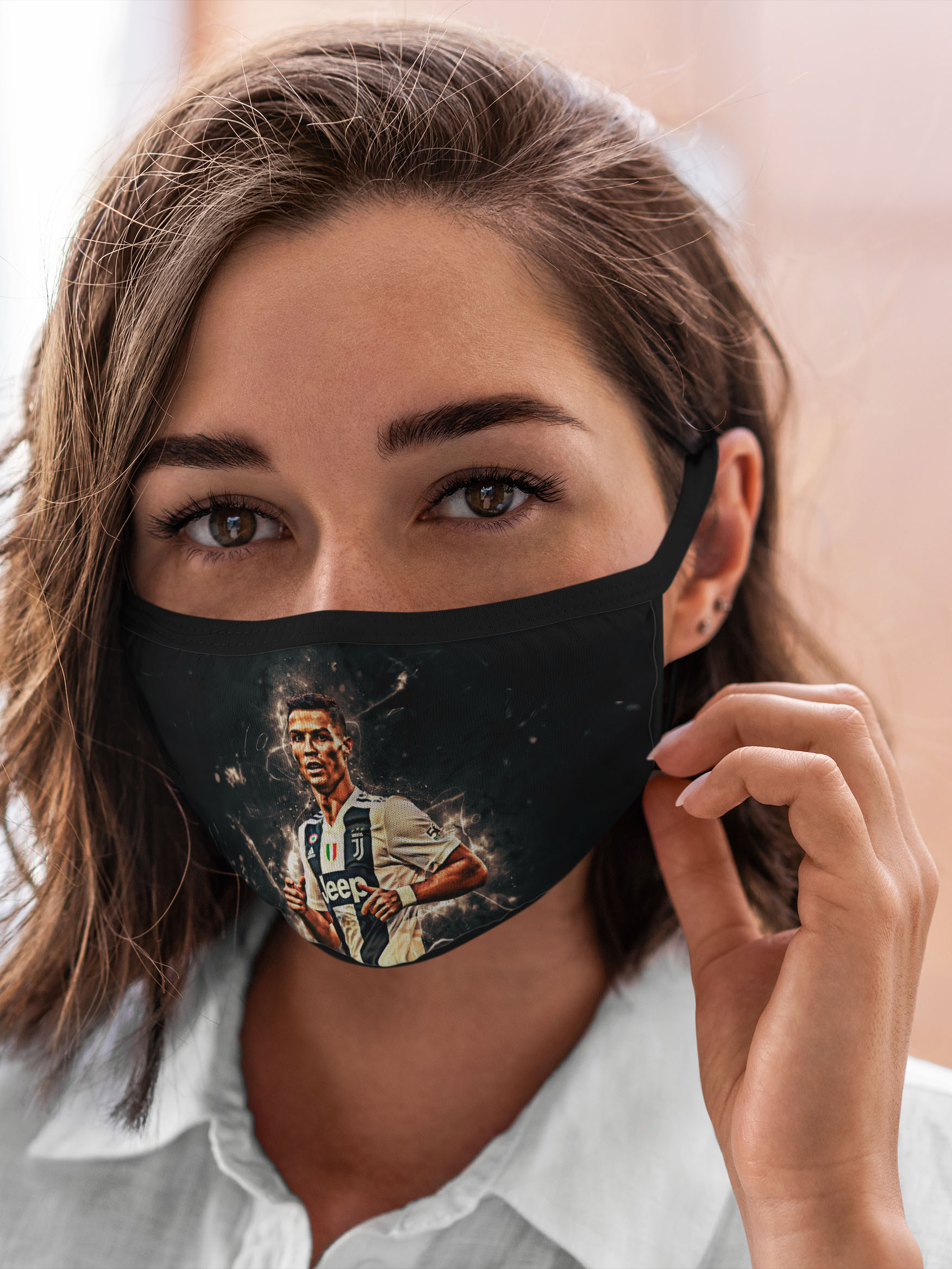 

Многоразовая маска унисекс Burnettie Juventus Криштиану Роналду Ювентус, Разноцветный, Juventus Криштиану Роналду Ювентус