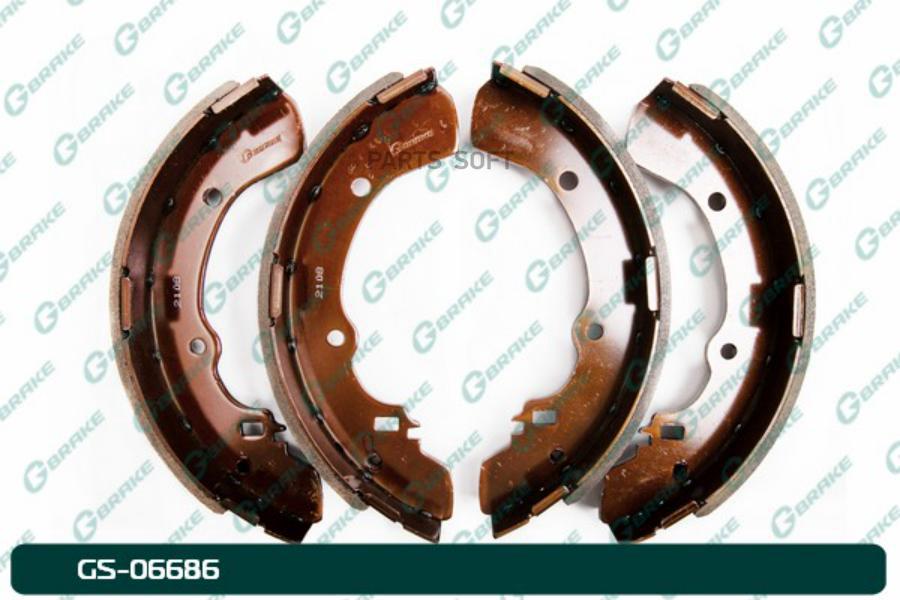 

Тормозные колодки GBRAKE барабанные GS06686