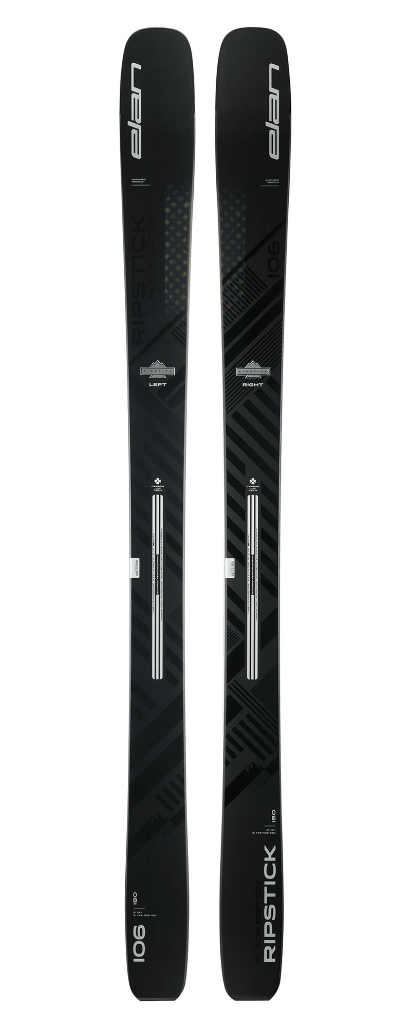 Горные Лыжи Elan 2023-24 Ripstick Black Edition 106 р.180 см