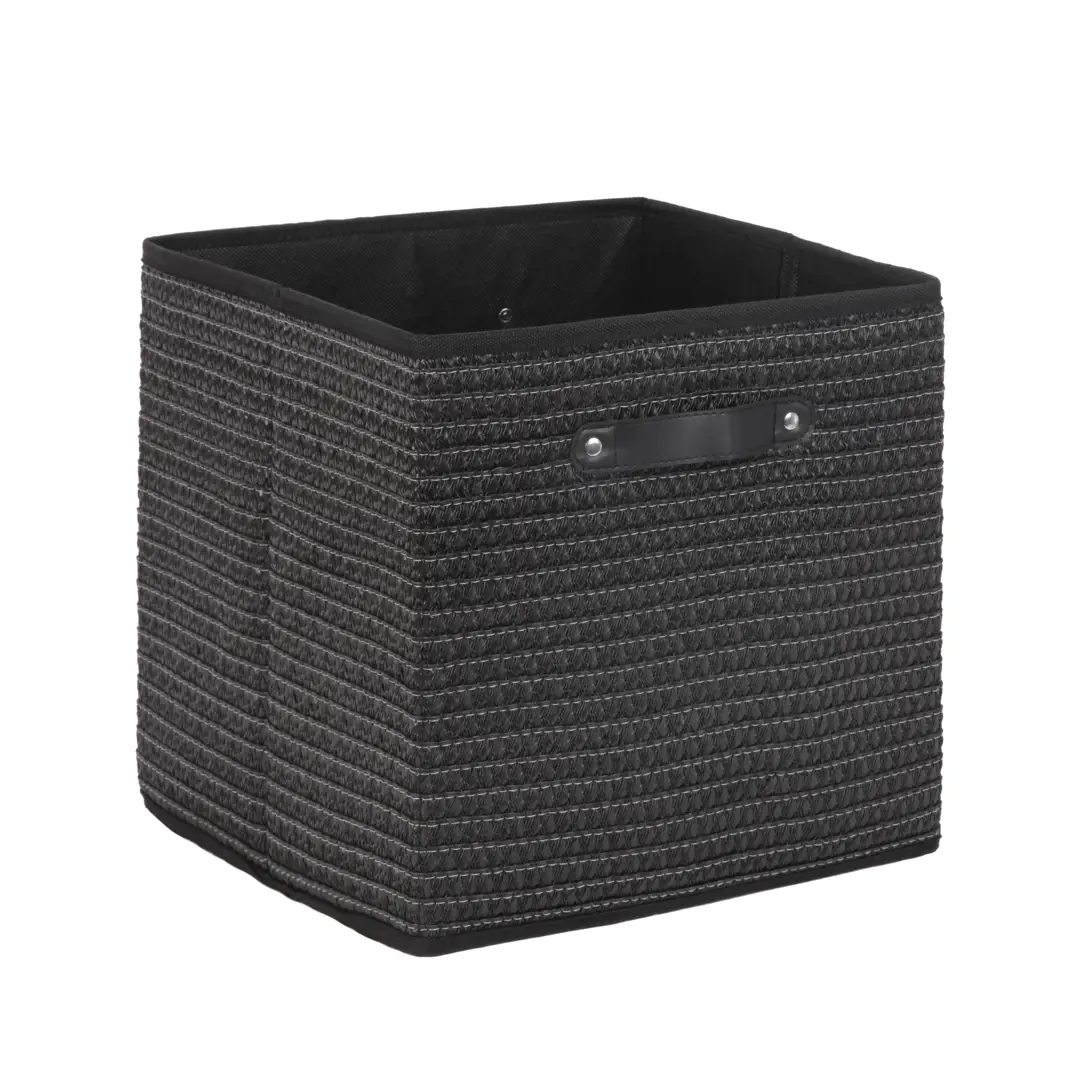 

Короб Spaceo KUB 31x31x31 см 29.7 л полипропилен цвет чёрный