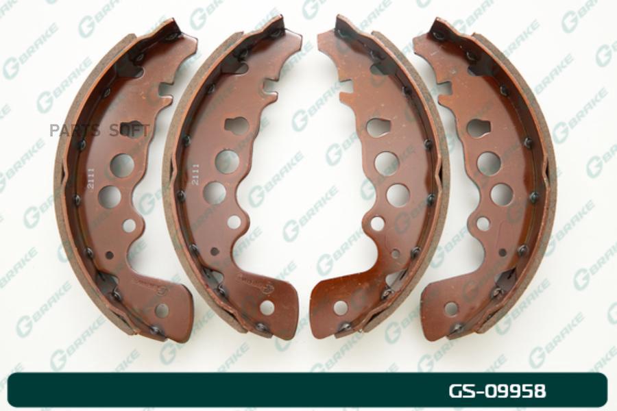 

Тормозные колодки GBRAKE барабанные GS09958