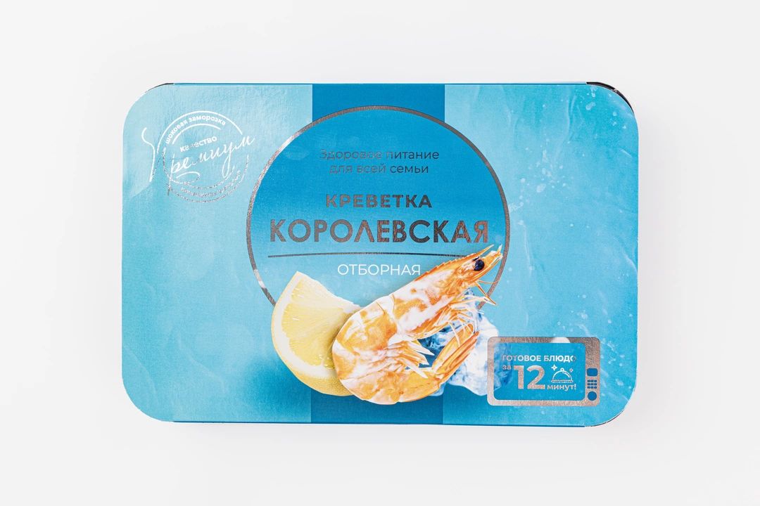 

Креветки Королевские замороженные 600 г