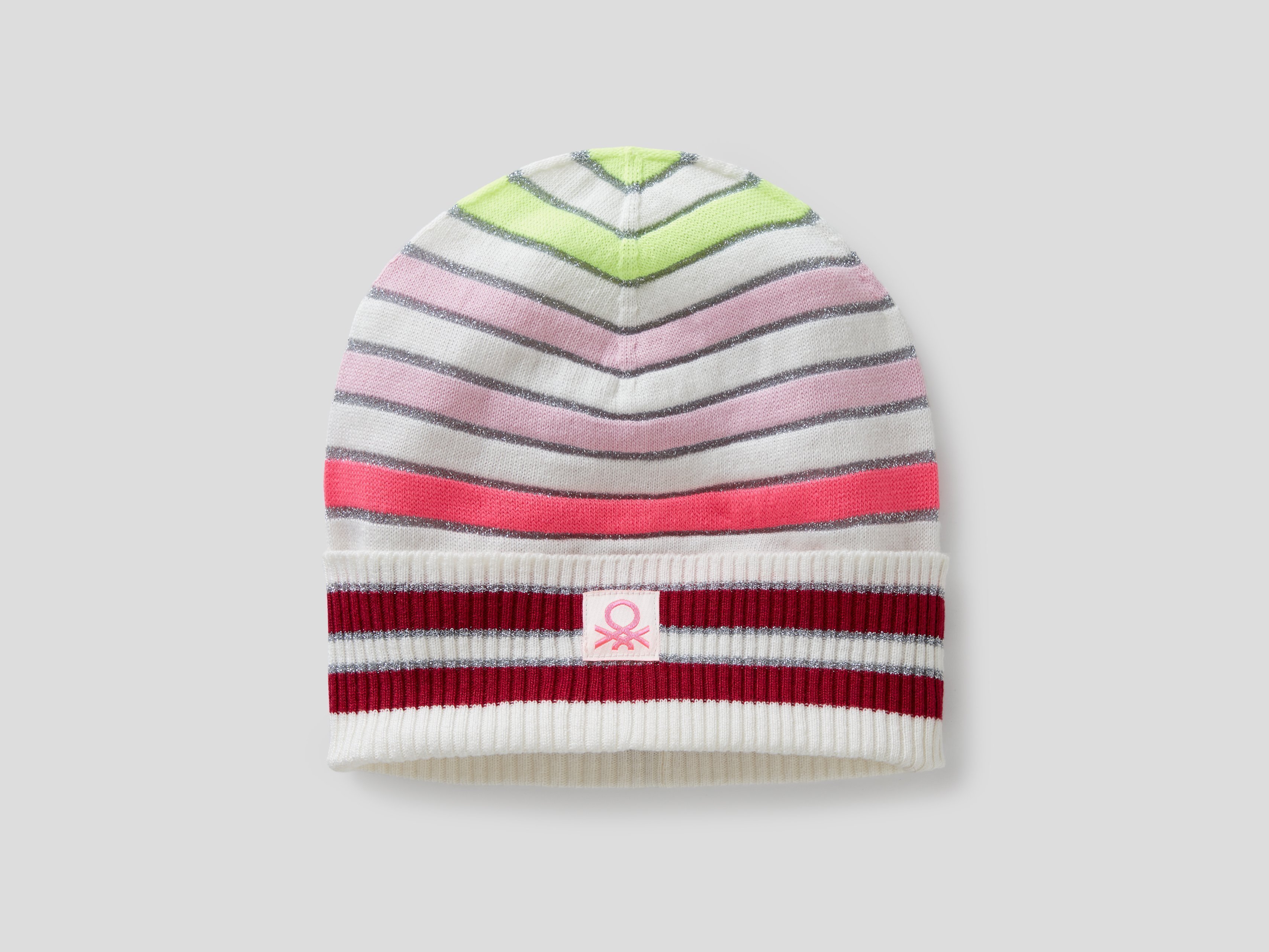 фото Шапка для мальчиков benetton цв. разноцветный р.140 united colors of benetton