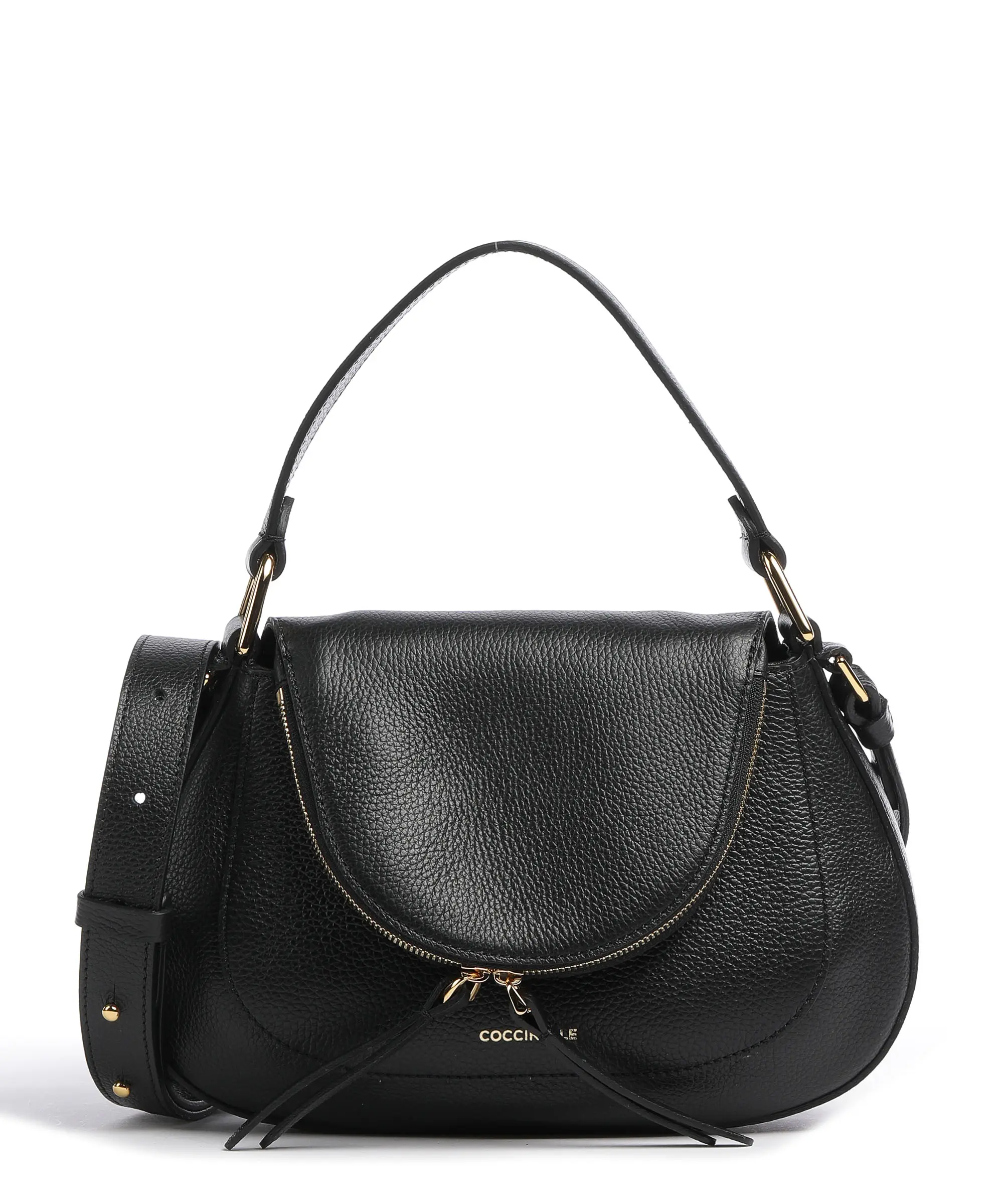 

Сумка женская Coccinelle SOLE SMALL черная, Черный, SOLE SMALL