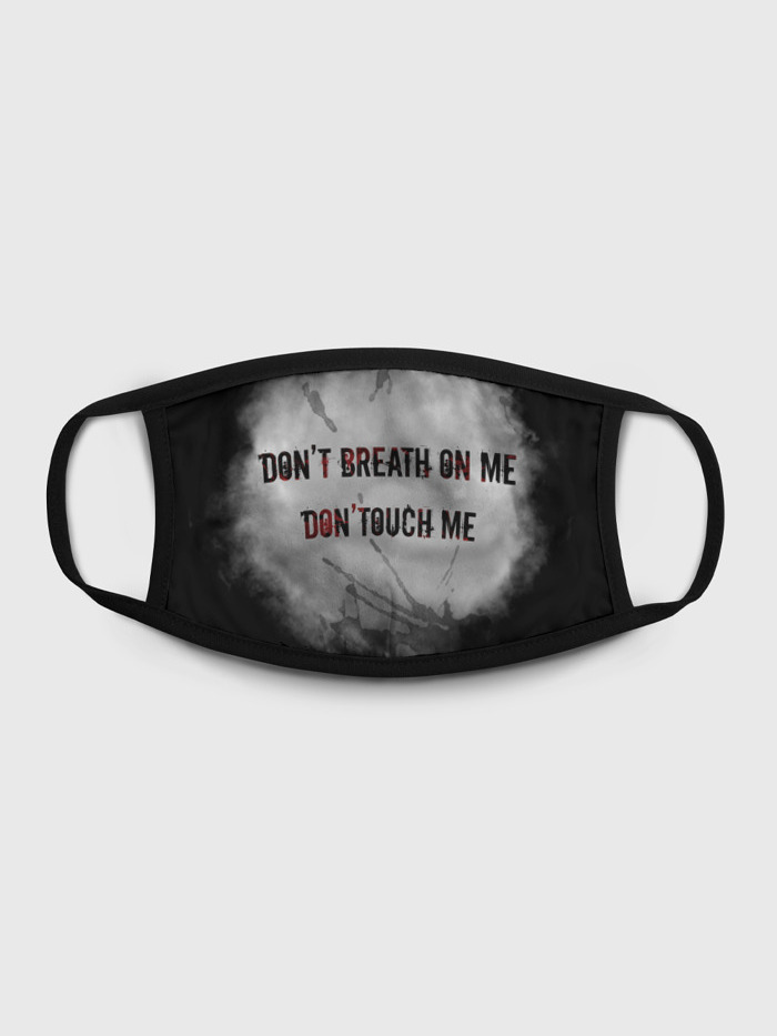 

Многоразовая маска унисекс Burnettie Dont Breath On Me, Разноцветный, Dont Breath On Me