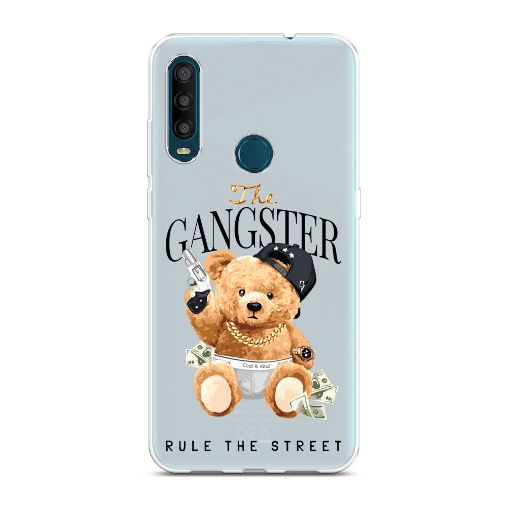 

Чехол на Alcatel 1SE 2020 "The Gangster", Бежевый;серый;черный, 171250-6