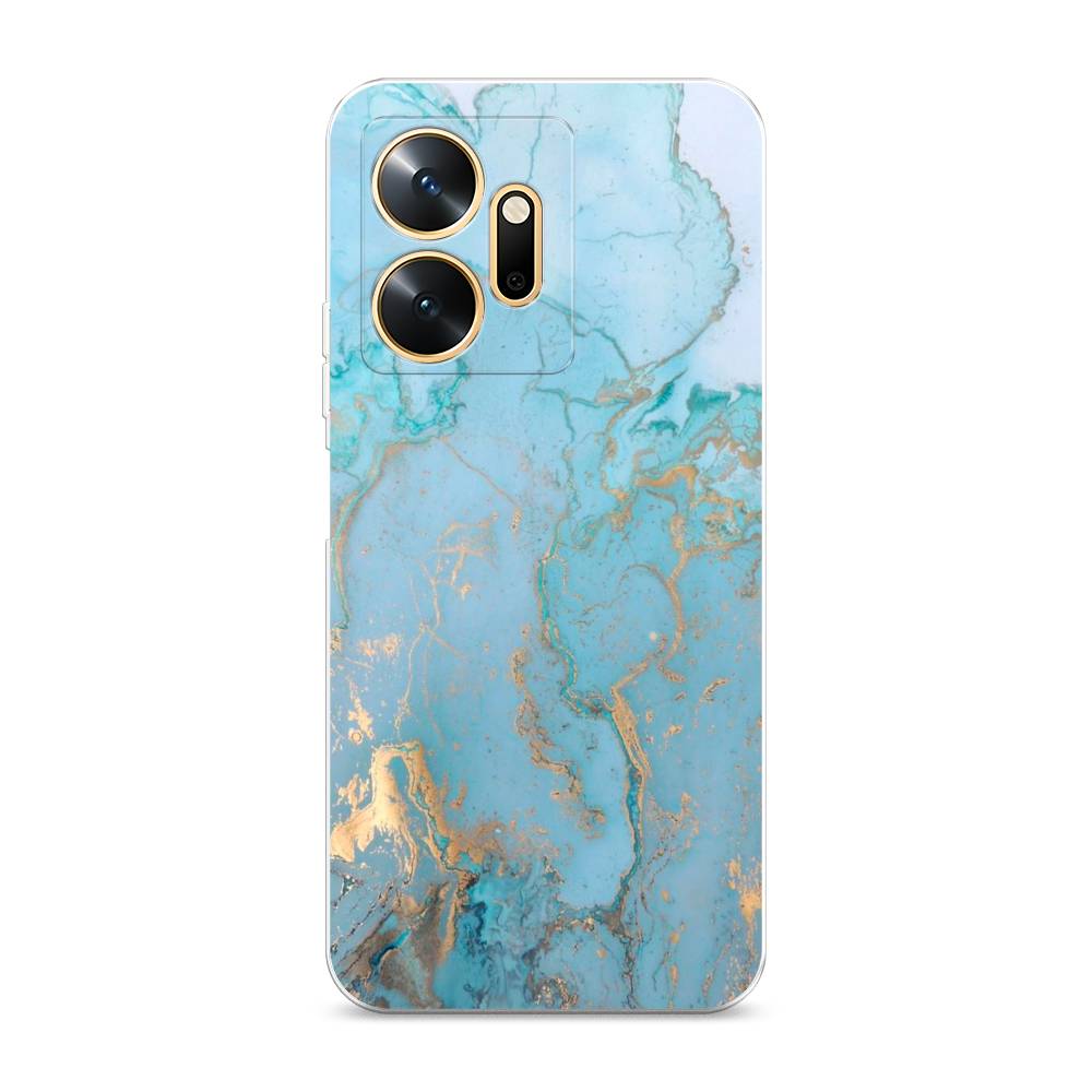 

Чехол Awog на Infinix Zero 20 / Инфиникс Зеро 20 "Голубой мрамор рисунок"