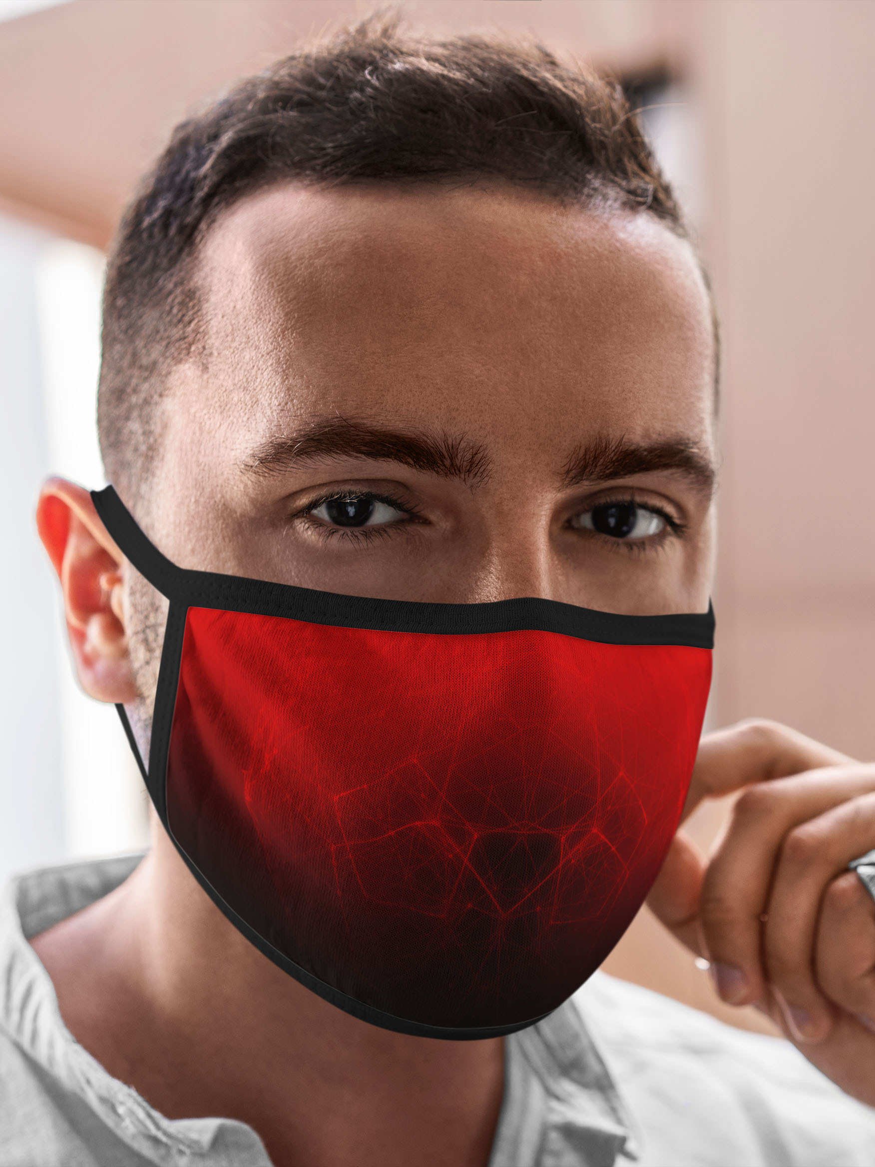 

Многоразовая маска унисекс Burnettie Текстуры Голографическая Защита, Текстуры Голографическая Защита