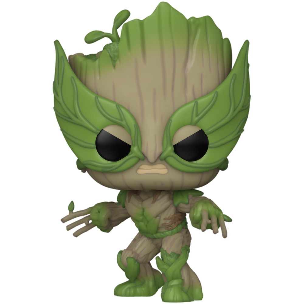 

Фигурка Funko POP! Bobble Marvel We Are Groot Groot as Wolverine 79519