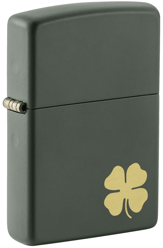 

Зажигалка ZIPPO Four Leaf Clover 49796, Зеленый, Four Leaf Clover