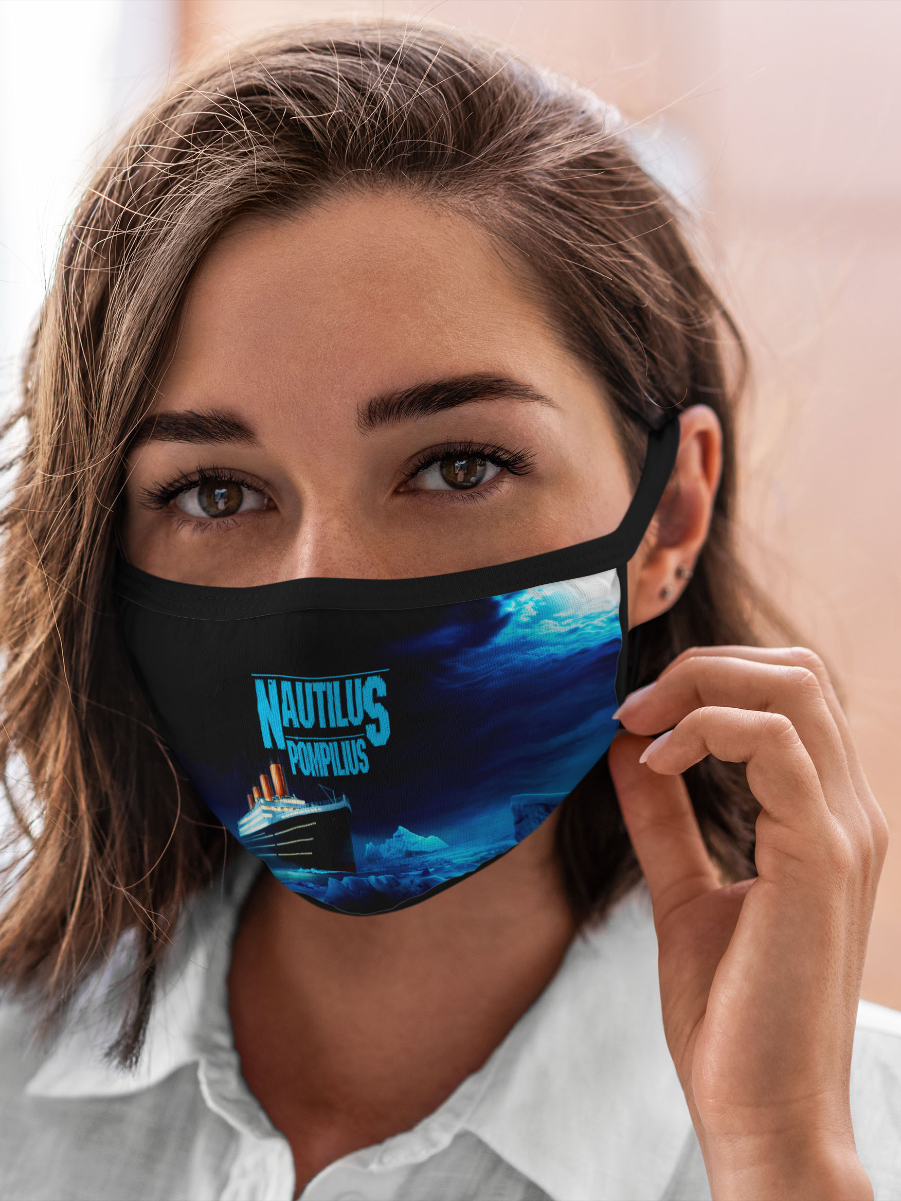 

Многоразовая маска унисекс Burnettie Наутилус Помпилиус Nautilus Pompilius, Наутилус Помпилиус Nautilus Pompilius