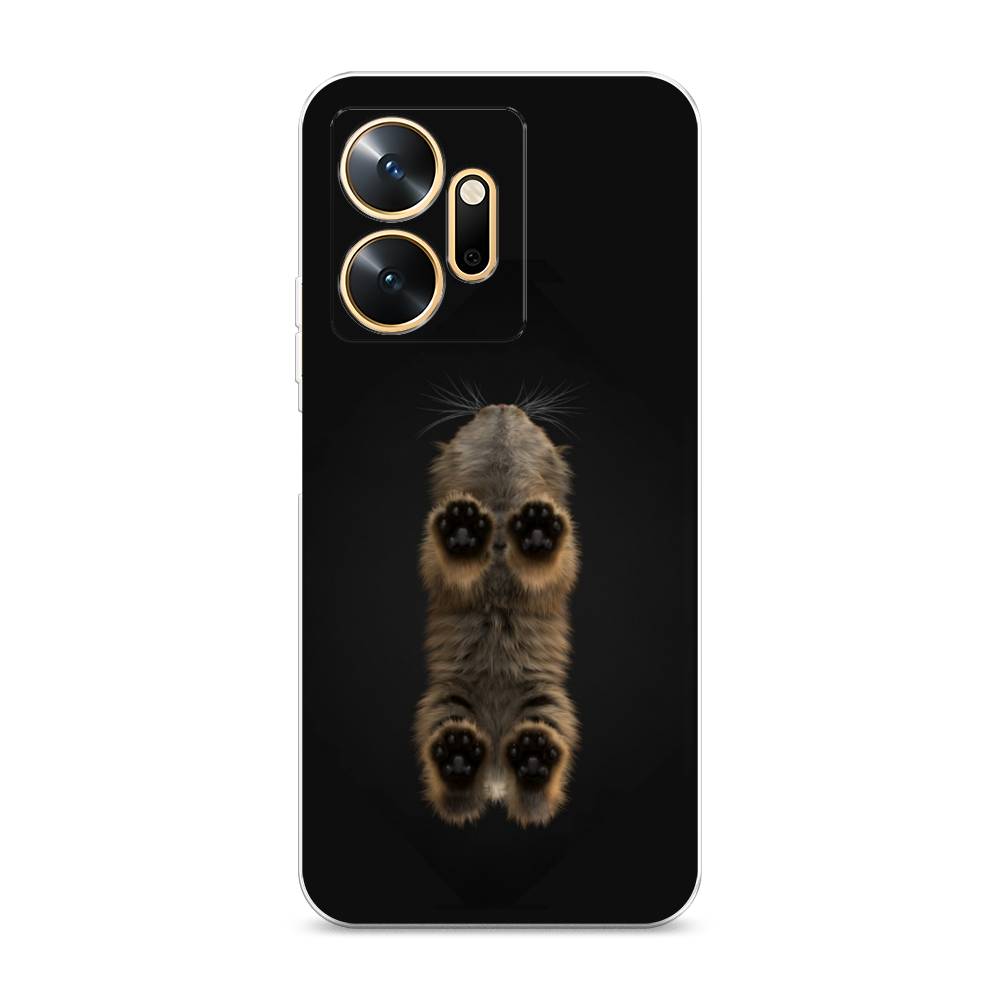 

Чехол Awog на Infinix Zero 20 / Инфиникс Зеро 20 "Кошачьи лапки", Черный