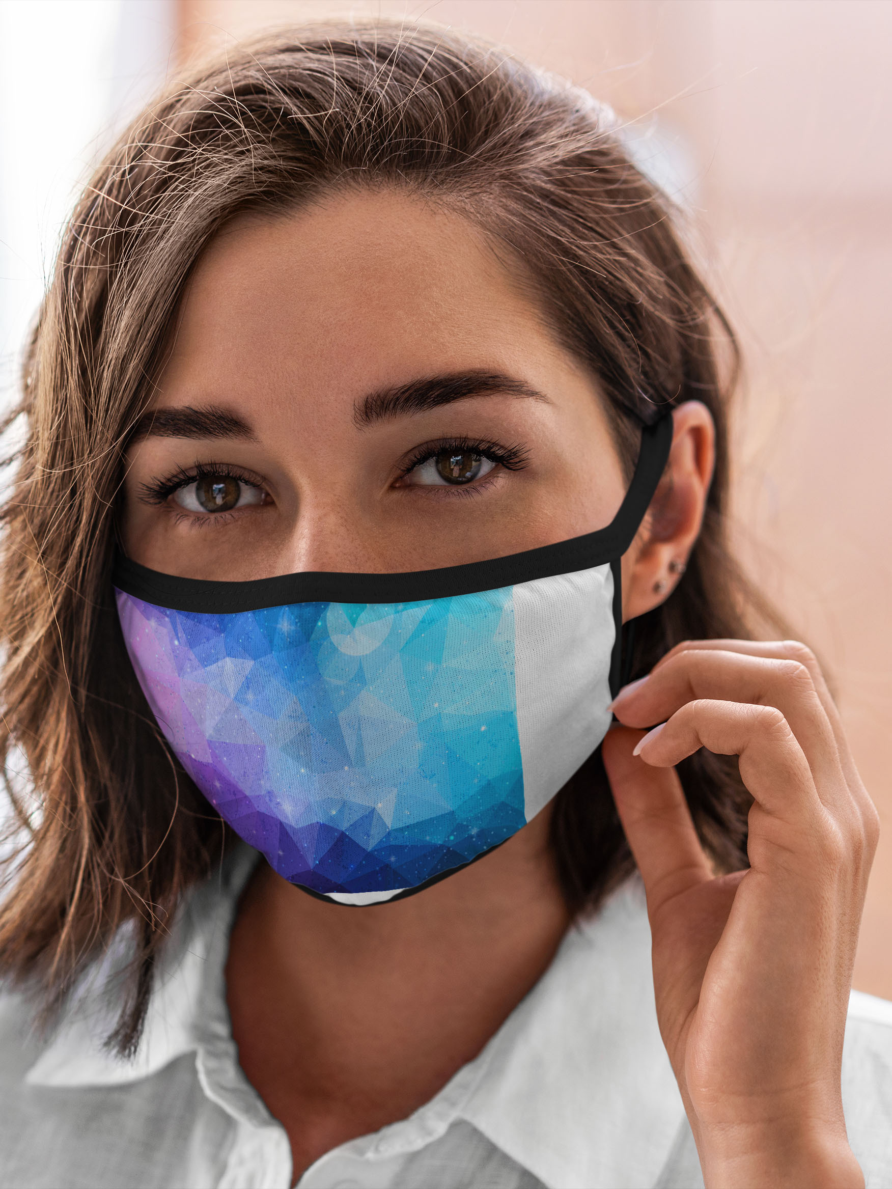 

Многоразовая маска унисекс Burnettie Tie Dye Полискейп, Разноцветный, Tie Dye Полискейп