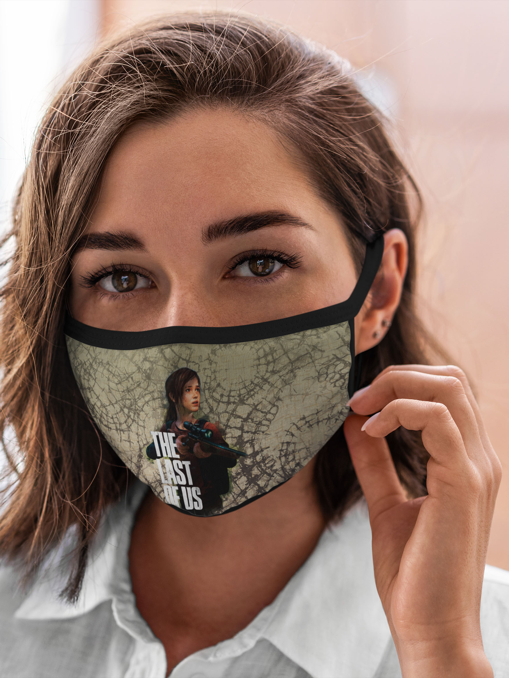 

Многоразовая маска унисекс Burnettie The Last Of Us, Разноцветный, The Last Of Us