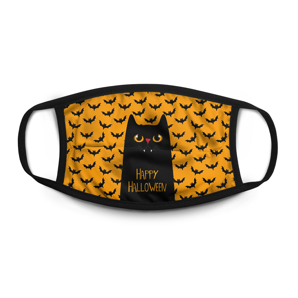 

Многоразовая маска унисекс Burnettie Хэллоуин Happy Halloween, Разноцветный, Хэллоуин Happy Halloween