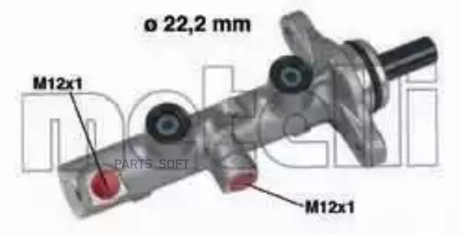 

Тормозной цилиндр Metelli 050428