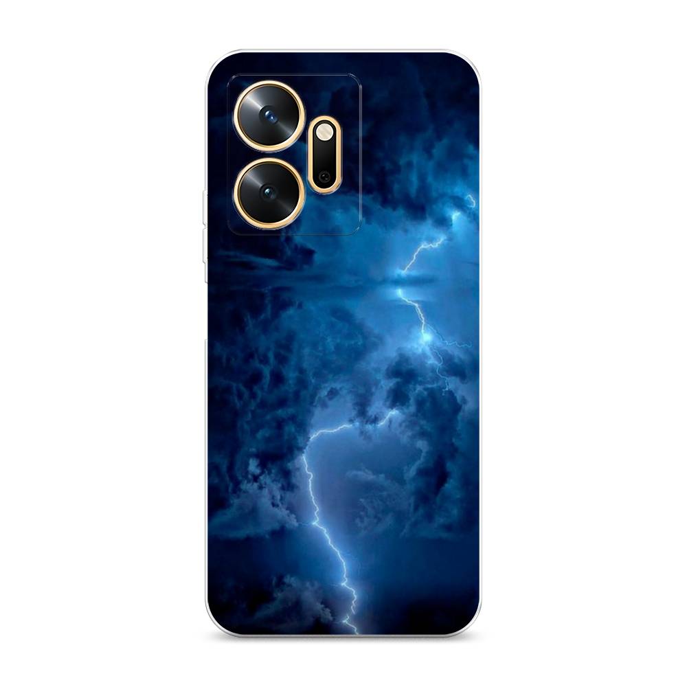 

Чехол Awog на Infinix Zero 20 / Инфиникс Зеро 20 "Молния", Синий