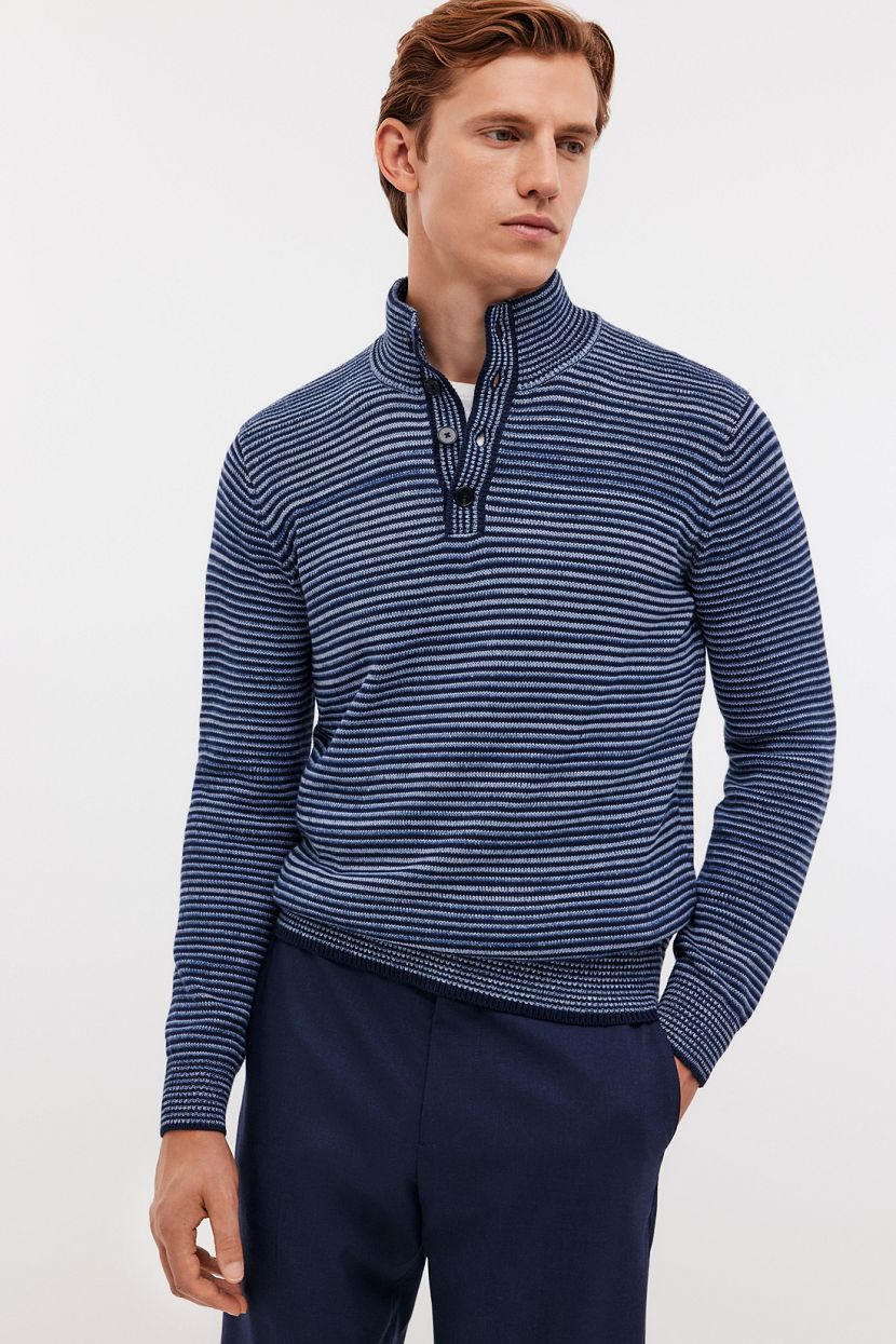 

Джемпер мужской Baon B6324502 синий 3XL, B6324502