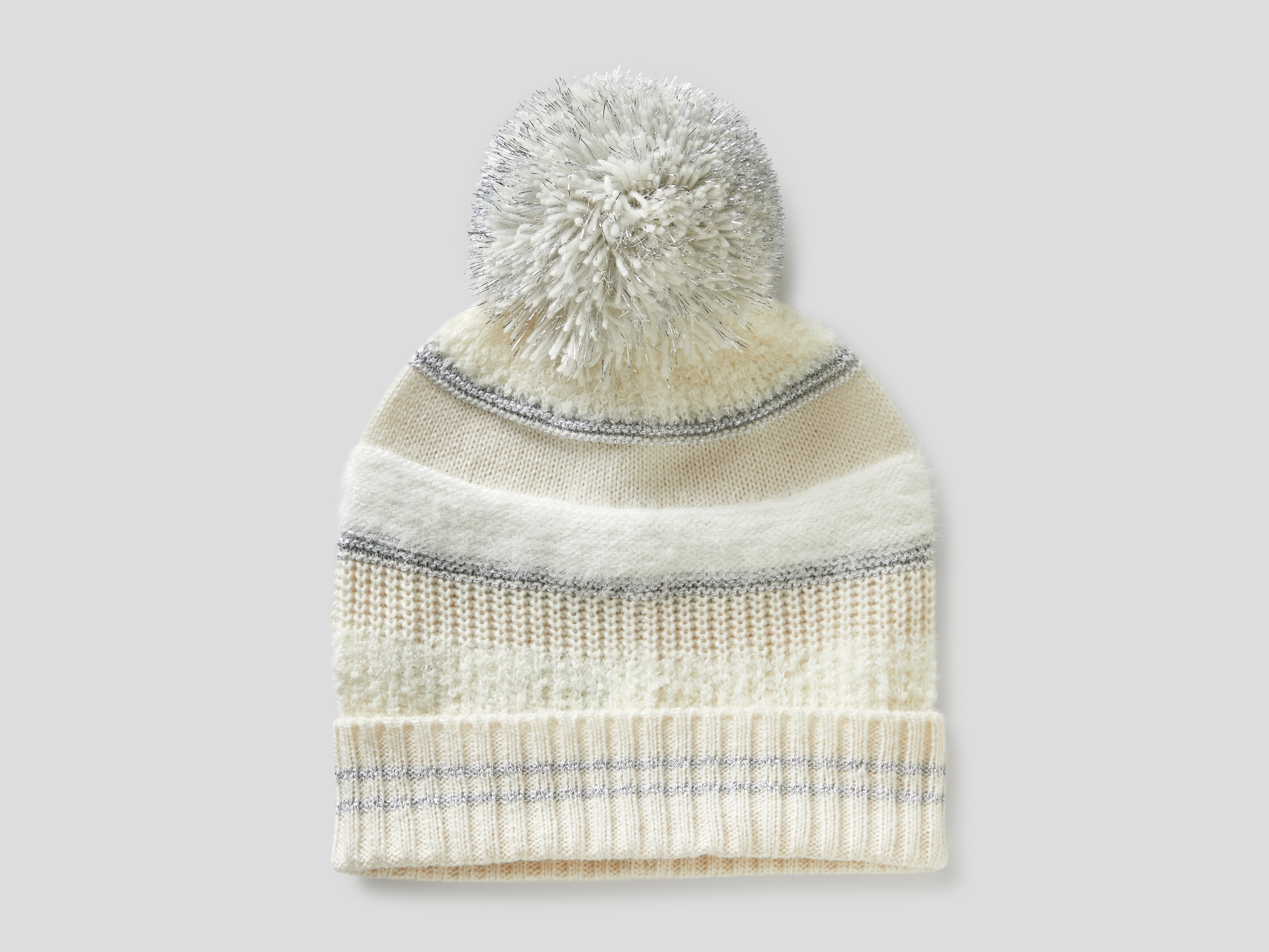 фото Шапка для девочек benetton цв. разноцветный р.116 united colors of benetton