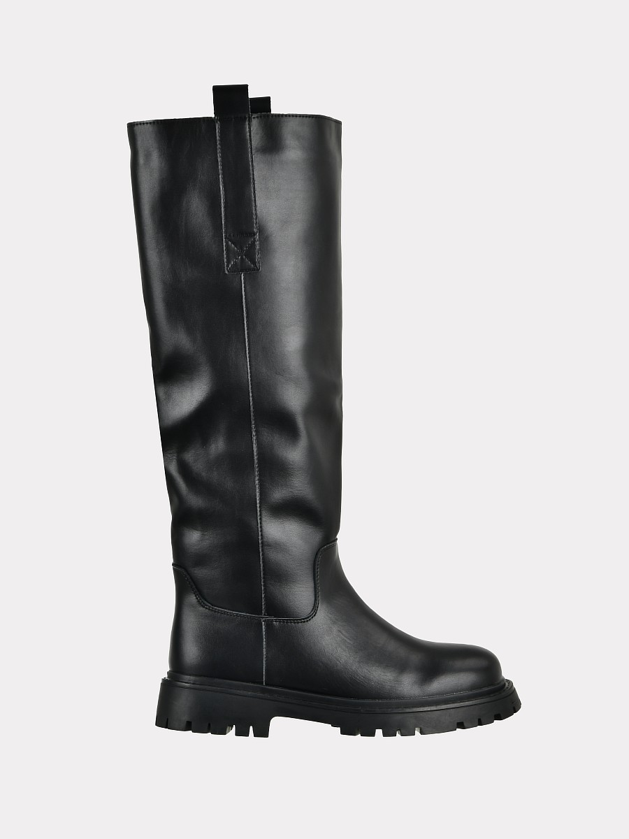 

Сапоги женские Versiya shop CY07 черные 40 RU, CY07