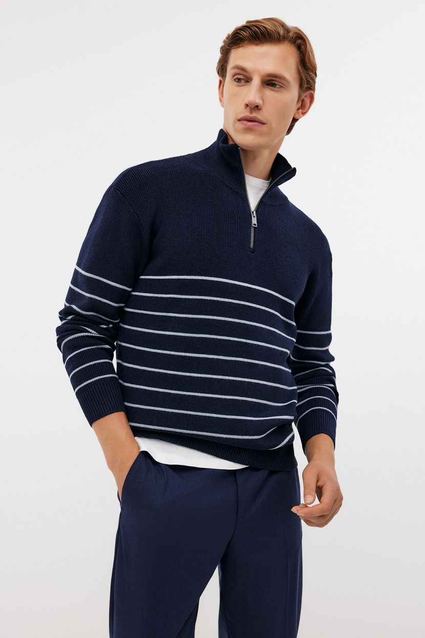 

Джемпер мужской Baon B6324506 синий S, B6324506