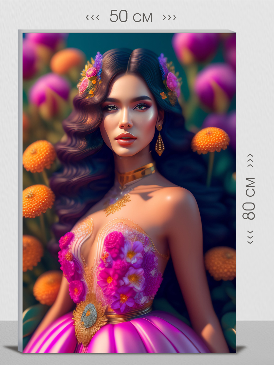 

Картина на холсте интерьерная FIRST CLASS IMAGES 50х80 на стену, 102277