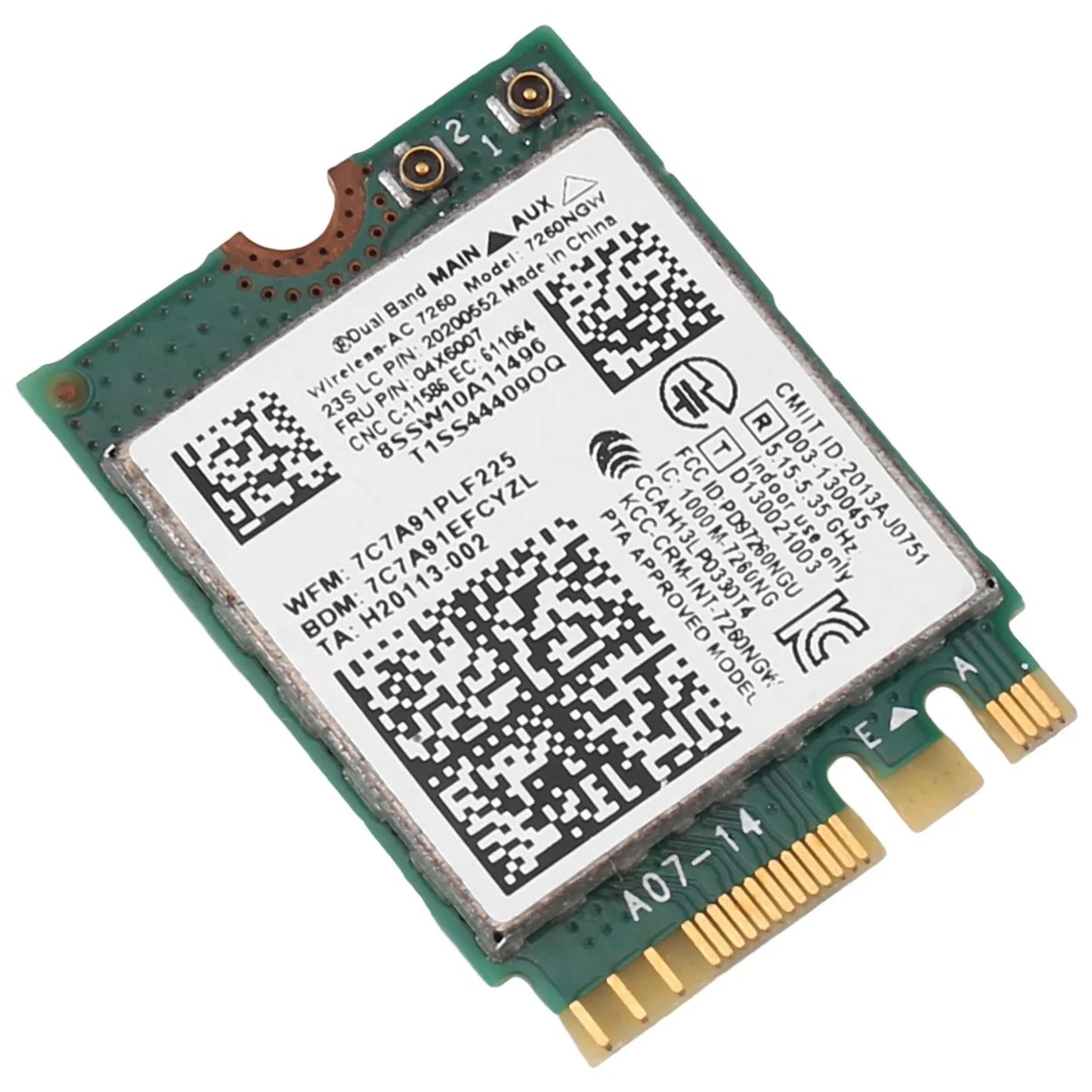 

Сетевая карта NoBrand 7260NGW.AC, 7260NGW.AC