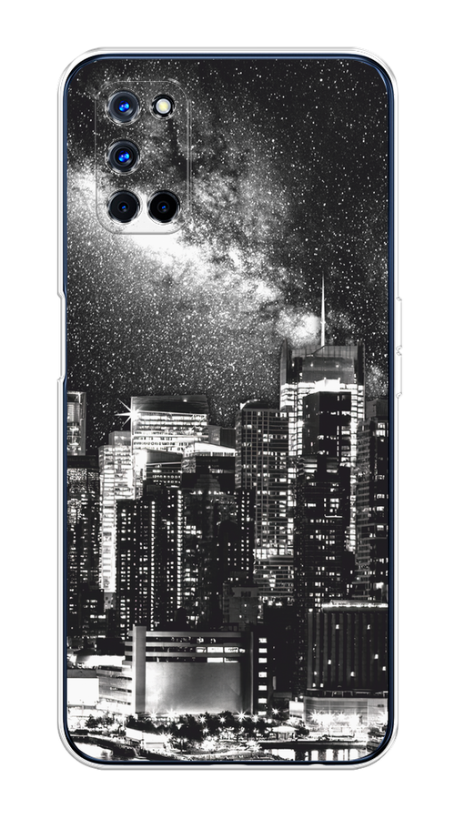 

Чехол на Oppo A52/A72 "Ночной Нью-Йорк", Черный;серый;белый, 253250-1