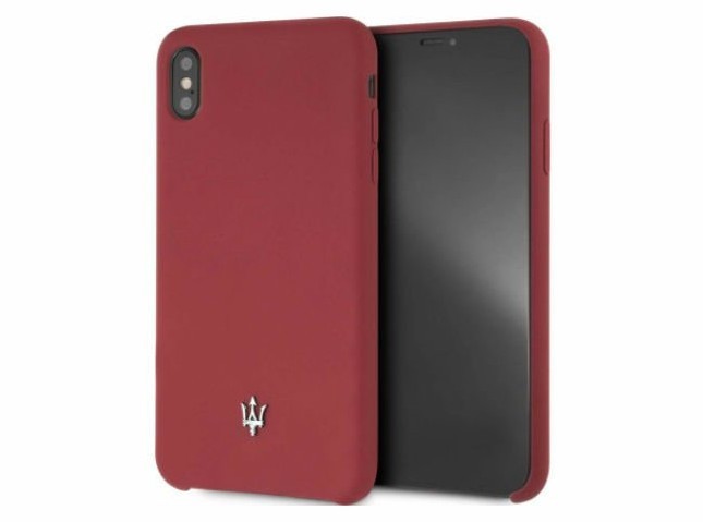 фото Чехол cg mobile maserati silicone iphone xs max красный