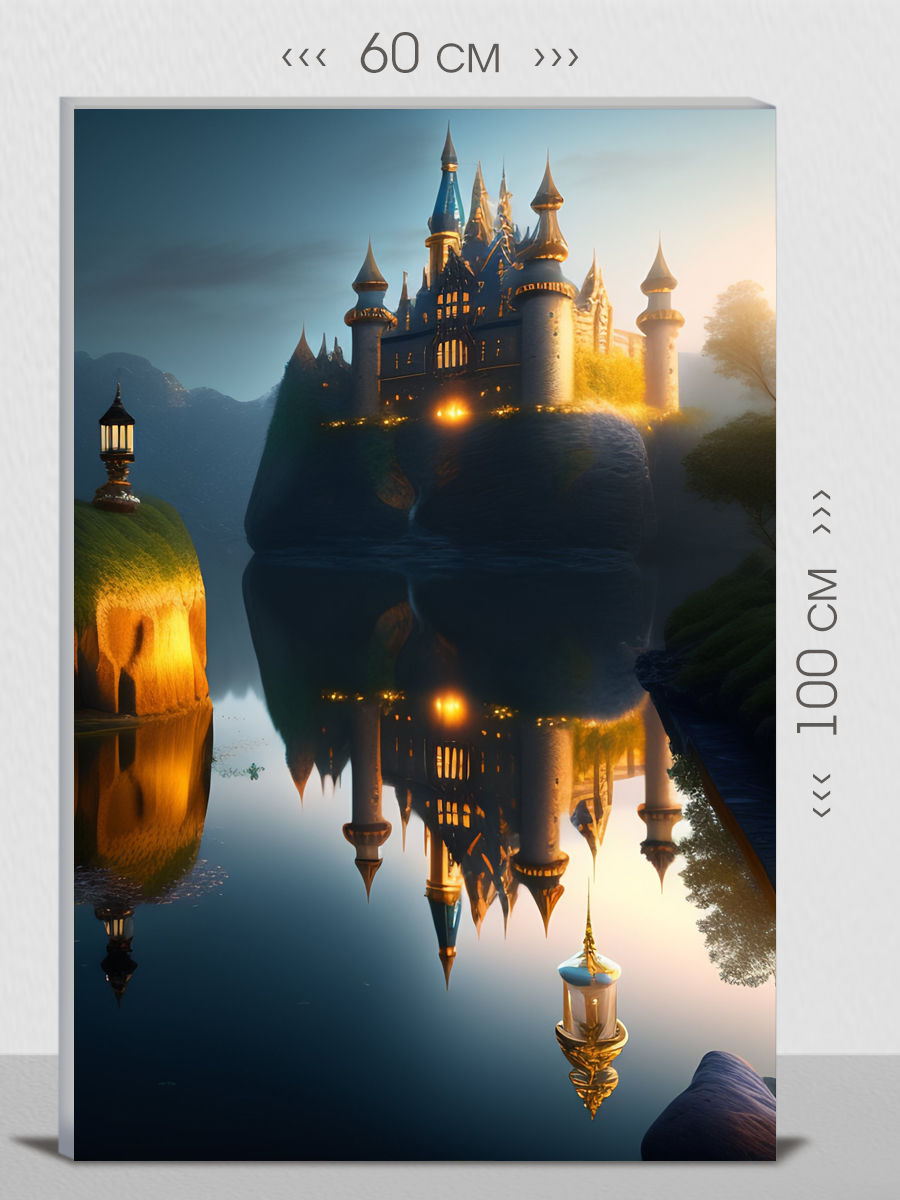 

Картина FIRST CLASS IMAGES на холсте, большая, интерьерная, 60*100 на стену, 102282